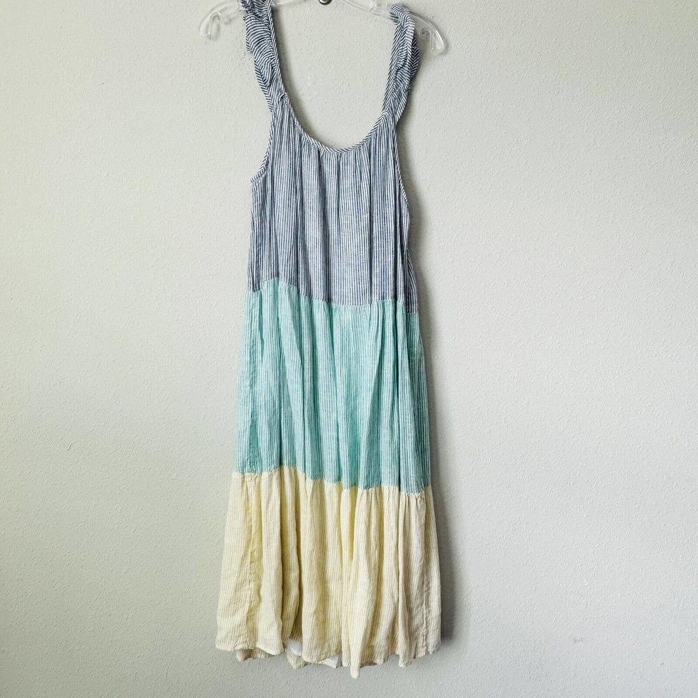 Rails Capri Mixed Stripe Rainbow Color Block Boho… - image 5